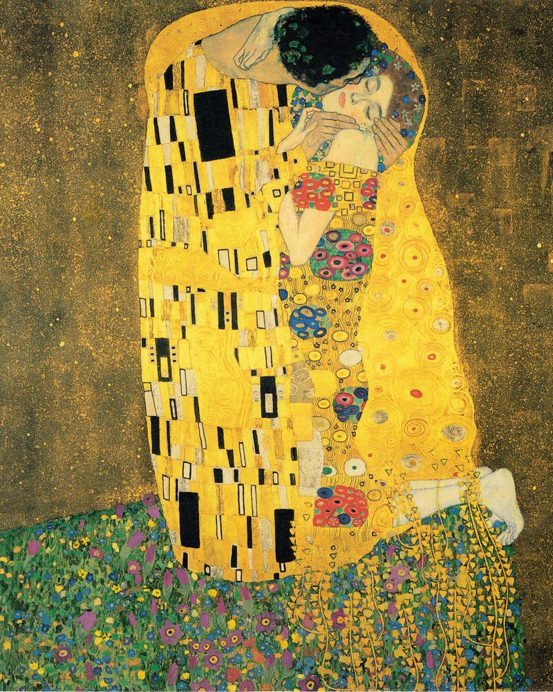 The Kiss by Gustav Klimt
