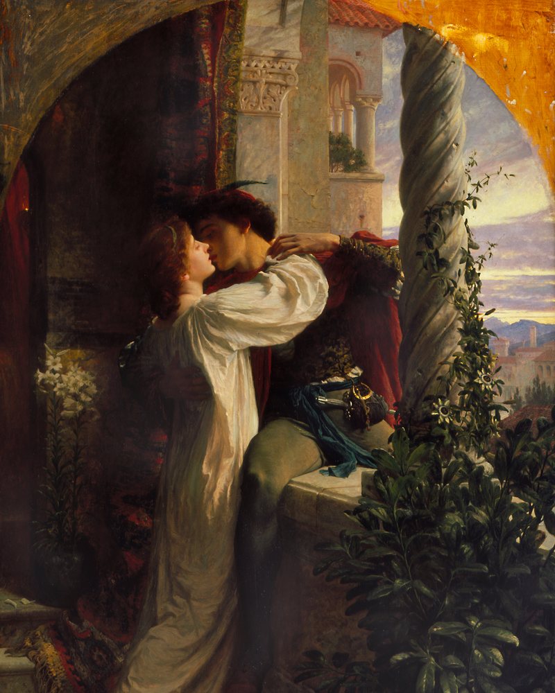 Romeo and Juliet by Frank Dicksee